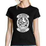 T-shirt femme Skate Passionné - Planetee