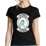 T-shirt femme Escrime Passionné - Planetee