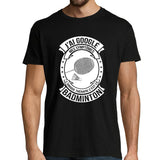T-shirt homme Badminton Passionné - Planetee