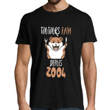T-shirt homme Anniversaire 2004 Toujours Faim - Planetee