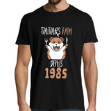 T-shirt homme Anniversaire 1985 Toujours Faim - Planetee