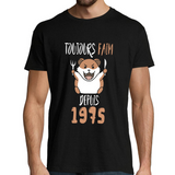 T-shirt homme Anniversaire 1975 Toujours Faim - Planetee