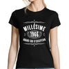 T-shirt femme Anniversaire Millésime 1966 Grand Cru - Planetee