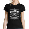 T-shirt femme Anniversaire Millésime 1962 Grand Cru - Planetee
