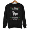 Pull Moche de Noël - Noël Unicorn - Planetee