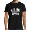 T-shirt Homme Batterie Évolution - Planetee