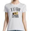 T-shirt Femme Carlin | Je le ferai demain - Planetee