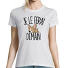 T-shirt Femme Chihuahua | Je le ferai demain - Planetee