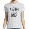 T-shirt Femme Éléphant | Je le ferai demain - Planetee