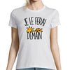 T-shirt Femme Girafe | Je le ferai demain - Planetee