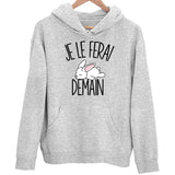 Sweat à Capuche Lapin demain - Planetee