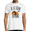 T-shirt Homme Lion | Je le ferai demain - Planetee