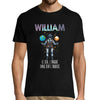 T-shirt William l'Unique - Planetee