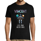 T-shirt Vincent l'Unique - Planetee