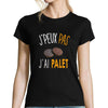 T-shirt femme J'peux pas j'ai Palet - Planetee