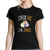 T-shirt femme J'peux pas j'ai jongle - Planetee