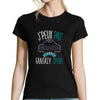 T-shirt femme J'peux pas j'ai fantasy sport - Planetee