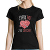 T-shirt femme J'peux pas j'ai crochet - Planetee