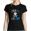 T-shirt femme J'peux pas j'suis chef - Planetee