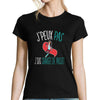 T-shirt femme J'peux pas j'suis chargée de projet - Planetee