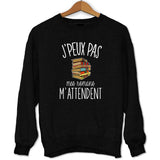 Sweat J'peux pas mes romans m'attendent - Planetee