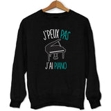 Sweat J'peux pas j'ai piano - Planetee