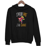 Sweat à capuche J'peux pas j'ai chant - Planetee