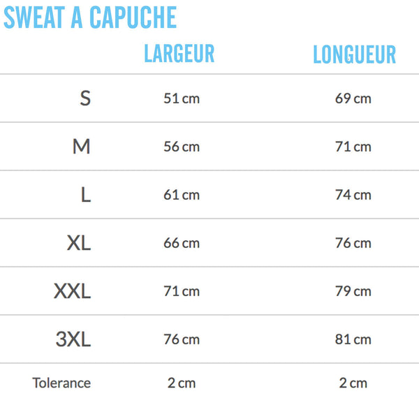 Sweat à capuche J'peux pas j'ai Croisière - Planetee