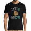 T-shirt homme J'peux pas j'ai lecture - Planetee