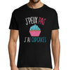 T-shirt homme J'peux pas j'ai cupcakes - Planetee