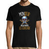 T-shirt homme Monsieur Collectionne les Couteaux - Planetee