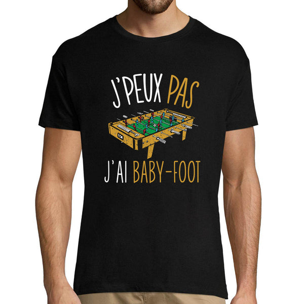 T-shirt homme J'peux pas j'ai Baby-foot - Planetee