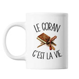 Mug Coran c'est la vie Religion - Planetee