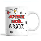 Tasse Noël Enfant Logan - Planetee