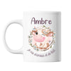 Mug Ambre Amour et Biberon de Lait Vache - Planetee