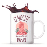 Mug Claudette La Meilleure Maman - Planetee