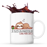 Mug Paresseux sans mon Café - Planetee