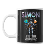 Mug Prénom Simon Univers - Planetee