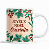 Tasse Noël Graziella Beige - Planetee