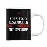 Mug Nuitritionniste Qui déchire - Planetee