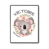 Affiche Victoire Bébé d'amour Koala - Planetee