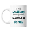 Mug Le Petit Assistant du Camping Car de Papa - Planetee