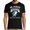 T-shirt Homme patinage trentenaire - Planetee