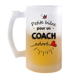 Chope de bière Petite Pinte d'un Coach d'amour - Planetee