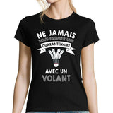 T-shirt femme volant quarantenaire - Planetee