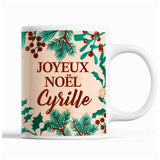 Tasse Noël Cyrille Beige - Planetee