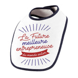 Bavoir bébé Future meilleure Entrepreneuse - Planetee