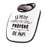 Bavoir bébé Le petit préféré de Papi - Planetee