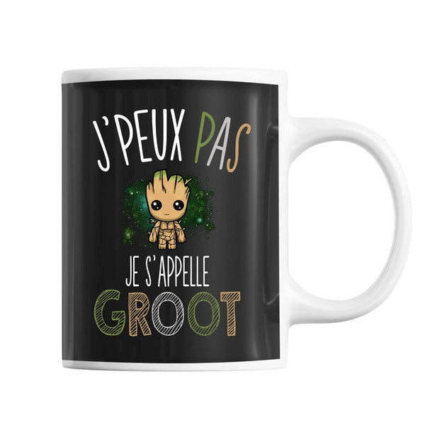 Mug J'peux Pas Je s'appelle Groot - Planetee