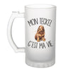 Chope de bière Teckel c'est la vie Chien - Planetee